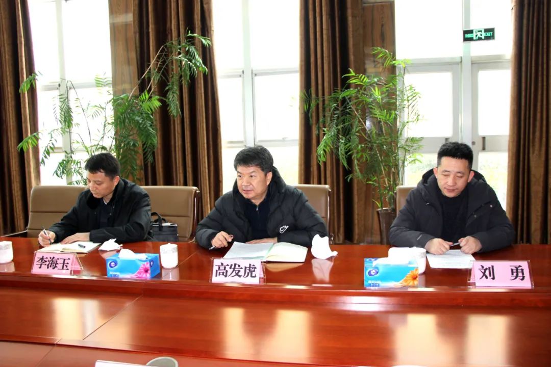 省应急管理厅二级巡视员高发虎一行来88858cc永利督导检查